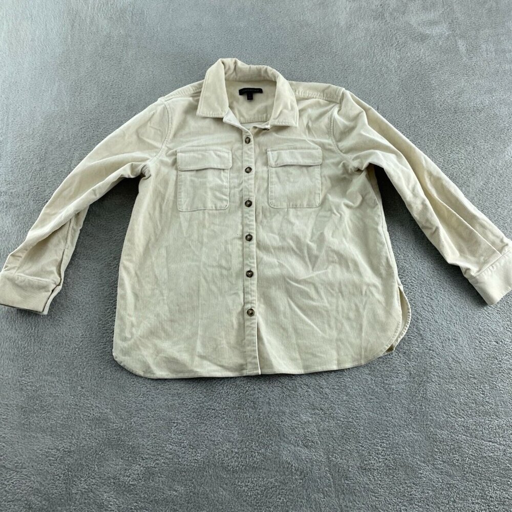 Banana Republic Beige Casual Button Down Shirt
